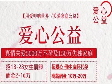 覃塘捐卵助孕生子 爱心志愿者招募